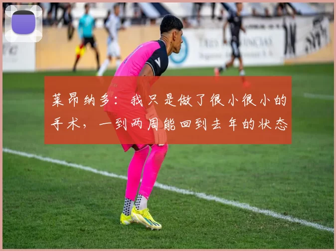 莱昂纳多：我只是做了很小很小的手术，一到两周能回到去年的状态